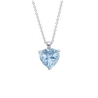 Necklace Babila Milano Woman Colore in White Gold Acquamarina 0.90 Ct 227903 - 227903